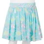 Falda plisada infantil color aguamarina claro 128 de , Pantalones de niños - Ref: Foro24-11447, Precio: 12,16 €, Descuento: %