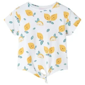 Camiseta infantil con parte inferior con nudo crudo 140 de , Camisetas para niños - Ref: Foro24-11498, Precio: 7,65 €, Descue...