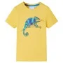 Camiseta infantil de manga corta ocre claro 104 de , Camisetas para niños - Ref: Foro24-12010, Precio: 8,12 €, Descuento: %