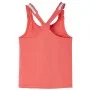 Camiseta de tirantes infantil coral 128 de , Camisetas para niños - Ref: Foro24-10677, Precio: 8,39 €, Descuento: %
