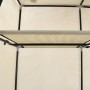 Armario con compartimentos y varillas tela crema 150x45x175 cm de vidaXL, Armarios roperos - Ref: Foro24-282455, Precio: 52,1...