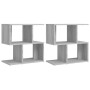 Mesitas noche 2 uds contrachapada gris Sonoma 50x30x51,5 cm de vidaXL, Mesitas de noche - Ref: Foro24-815831, Precio: 48,11 €...