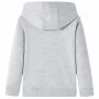 Sudadera infantil con capucha gris y naranja 128 de , Camisetas para niños - Ref: Foro24-12782, Precio: 12,74 €, Descuento: %