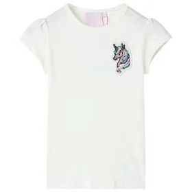 Camiseta infantil color crudo 104 de , Camisetas para niños - Ref: Foro24-10785, Precio: 8,52 €, Descuento: %
