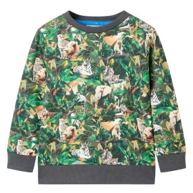 Light petrol blue children's sweatshirt 92 by , Kids T-shirts - Ref: Foro24-12019, Price: 12,77 €, Discount: %