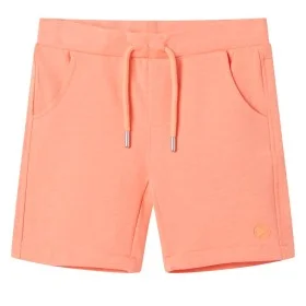 Pantalón corto infantil con cordón naranja neón 92 de , Pantalones de niños - Ref: Foro24-12059, Precio: 10,44 €, Descuento: %