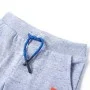 Pantalones cortos infantiles con cordón azul mélange 128 de , Pantalones de niños - Ref: Foro24-12197, Precio: 9,29 €, Descue...