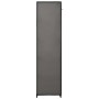 Armario con compartimentos y varillas tela gris 150x45x176 cm de vidaXL, Armarios roperos - Ref: Foro24-282436, Precio: 62,07...