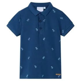 Polo infantil azul oscuro 116 de , Camisetas para niños - Ref: Foro24-11956, Precio: 10,60 €, Descuento: %