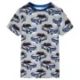 Pijama infantil de manga corta gris 128 de , Pijamas de niños - Ref: Foro24-12517, Precio: 10,64 €, Descuento: %