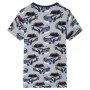 Pijama infantil de manga corta gris 128 de , Pijamas de niños - Ref: Foro24-12517, Precio: 10,64 €, Descuento: %