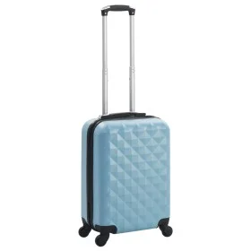 Maleta con ruedas trolley rígida azul ABS de vidaXL, Maletas - Ref: Foro24-91894, Precio: 61,29 €, Descuento: %