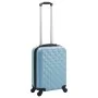 Maleta con ruedas trolley rígida azul ABS de vidaXL, Maletas - Ref: Foro24-91894, Precio: 61,29 €, Descuento: %