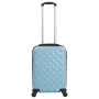 Maleta con ruedas trolley rígida azul ABS de vidaXL, Maletas - Ref: Foro24-91894, Precio: 61,29 €, Descuento: %