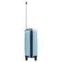 Maleta con ruedas trolley rígida azul ABS de vidaXL, Maletas - Ref: Foro24-91894, Precio: 61,29 €, Descuento: %