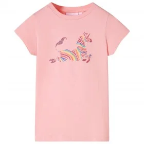 Camiseta infantil rosa 128 de , Camisetas para niños - Ref: Foro24-11052, Precio: 8,06 €, Descuento: %