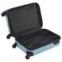 Maleta con ruedas trolley rígida azul ABS de vidaXL, Maletas - Ref: Foro24-91894, Precio: 61,29 €, Descuento: %