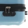 Maleta con ruedas trolley rígida azul ABS de vidaXL, Maletas - Ref: Foro24-91894, Precio: 61,29 €, Descuento: %