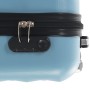 Maleta con ruedas trolley rígida azul ABS de vidaXL, Maletas - Ref: Foro24-91894, Precio: 66,60 €, Descuento: %
