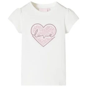 Camiseta infantil color crudo 128 de , Camisetas para niños - Ref: Foro24-10482, Precio: 8,45 €, Descuento: %