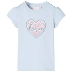 Light blue children's t-shirt size 92 by , Kids T-shirts - Ref: Foro24-10489, Price: 8,45 €, Discount: %