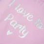 Camiseta infantil de manga volante color lila 104 de , Camisetas para niños - Ref: Foro24-10505, Precio: 8,19 €, Descuento: %