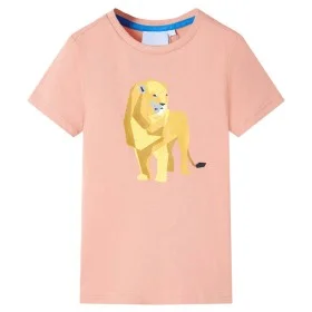 Camiseta infantil naranja claro 104 de , Camisetas para niños - Ref: Foro24-11995, Precio: 7,99 €, Descuento: %