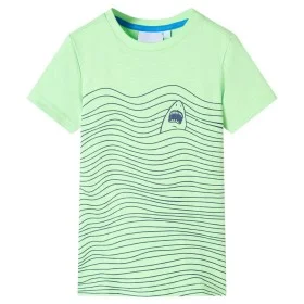 Camiseta infantil verde neón 104 de , Camisetas para niños - Ref: Foro24-12315, Precio: 8,12 €, Descuento: %