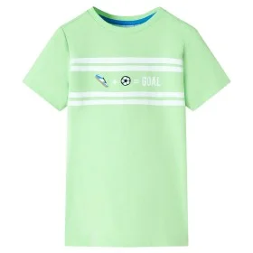 Camiseta infantil verde neón 116 de , Camisetas para niños - Ref: Foro24-12451, Precio: 8,12 €, Descuento: %