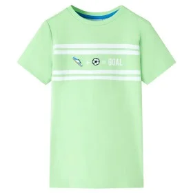 Camiseta infantil verde neón 140 de , Camisetas para niños - Ref: Foro24-12453, Precio: 8,12 €, Descuento: %