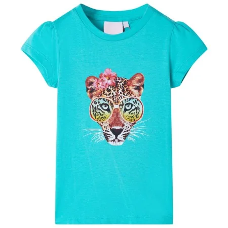 Mintgrünes Kinder-T-Shirt 92 von , Kinder-T-Shirts - Ref: Foro24-10449, Preis: 8,64 €, Rabatt: %