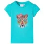 Mintgrünes Kinder-T-Shirt 92 von , Kinder-T-Shirts - Ref: Foro24-10449, Preis: 8,64 €, Rabatt: %