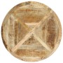 Mesa de comedor redonda de madera maciza de mango 120x76 cm de vidaXL, Mesas de cocina y de comedor - Ref: Foro24-282762, Pre...
