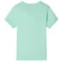 Camiseta infantil de manga corta verde claro 116 de , Camisetas para niños - Ref: Foro24-12091, Precio: 8,06 €, Descuento: %