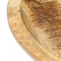 Mesa de comedor redonda de madera maciza de mango 120x76 cm de vidaXL, Mesas de cocina y de comedor - Ref: Foro24-282762, Pre...