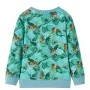 Sudadera infantil verde claro melange 116 de , Camisetas para niños - Ref: Foro24-12411, Precio: 12,41 €, Descuento: %
