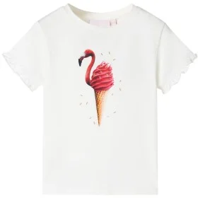 Camiseta infantil color crudo 92 de , Camisetas para niños - Ref: Foro24-10799, Precio: 8,45 €, Descuento: %