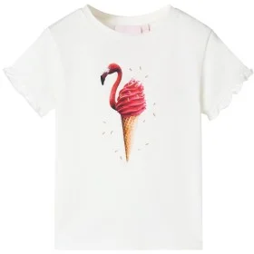 Camiseta infantil color crudo 104 de , Camisetas para niños - Ref: Foro24-10800, Precio: 8,45 €, Descuento: %
