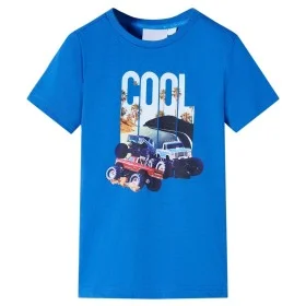 Camiseta infantil azul 128 de , Camisetas para niños - Ref: Foro24-12537, Precio: 8,24 €, Descuento: %