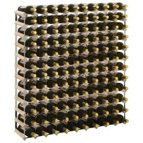 Botellero para 120 botellas de madera maciza de pino de vidaXL, Botelleros - Ref: Foro24-282472, Precio: 162,45 €, Descuento: %
