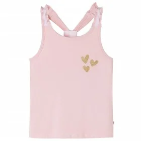Camiseta de tirantes infantil rosa claro 116 de , Camisetas para niños - Ref: Foro24-10511, Precio: 7,93 €, Descuento: %