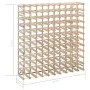 Botellero para 120 botellas de madera maciza de pino de vidaXL, Botelleros - Ref: Foro24-282472, Precio: 162,45 €, Descuento: %