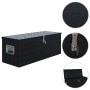 Caja de aluminio 1085x370x400 mm negra de vidaXL, Cajas de herramientas - Ref: Foro24-144846, Precio: 368,42 €, Descuento: %