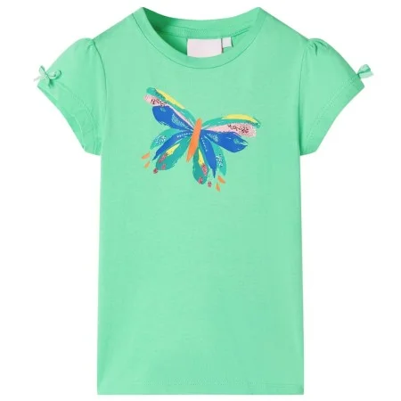 Camiseta infantil verde claro 116 de , Camisetas para niños - Ref: Foro24-11006, Precio: 8,39 €, Descuento: %