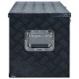 Caja de aluminio 1085x370x400 mm negra de vidaXL, Cajas de herramientas - Ref: Foro24-144846, Precio: 368,42 €, Descuento: %