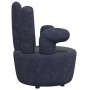 Sillón en forma de mano de terciopelo negro en Sillones | Comprar online en Foru.es