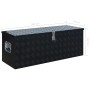 Caja de aluminio 1085x370x400 mm negra de vidaXL, Cajas de herramientas - Ref: Foro24-144846, Precio: 368,42 €, Descuento: %