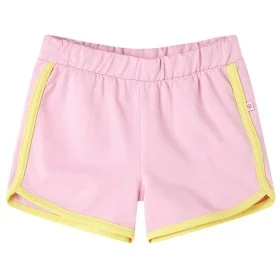 Pantalón corto infantil con ribete rosa brillante 140 de , Pantalones de niños - Ref: Foro24-11583, Precio: 8,64 €, Descuento: %