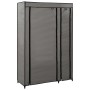 Armarios plegables 2 unidades de tela gris 110x45x175 cm de vidaXL, Armarios roperos - Ref: Foro24-282425, Precio: 75,84 €, D...