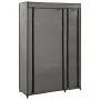 Armarios plegables 2 unidades de tela gris 110x45x175 cm de vidaXL, Armarios roperos - Ref: Foro24-282425, Precio: 71,90 €, D...